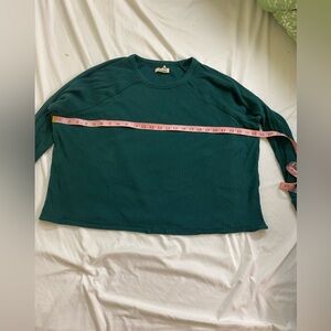 Madewell Hunter Green Long Sleeve Shirt